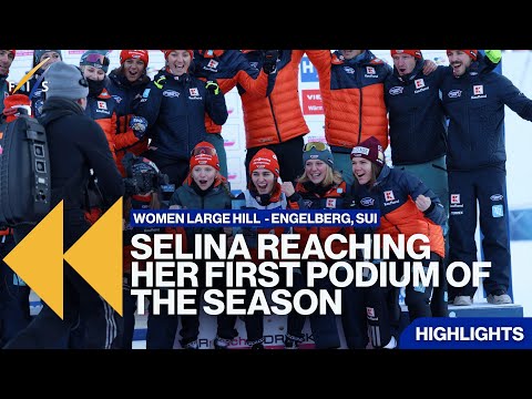Two Nights Tour first stop Garmisch - Women compete for the win! | Highlights | FIS Ski Jumping
