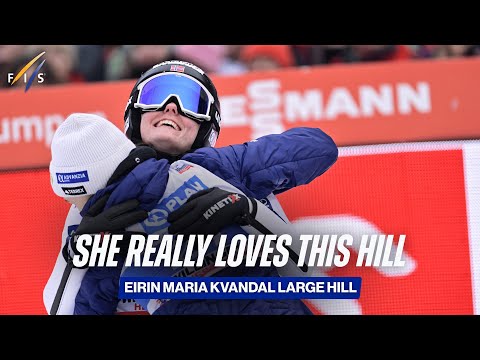 Eirin Maria Kvandal succeeds and secures two victories in Willingen! | FIS Ski Jumping