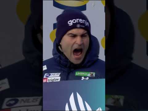 Domen Prevc is halfway for the Golden Eagle! #fisskijumping #4hillstournament #worldcupgapa