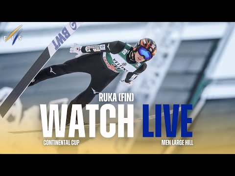 LIVE | Ruka (FIN) - M - Large Hill - FIS Ski Jumping Continental Cup