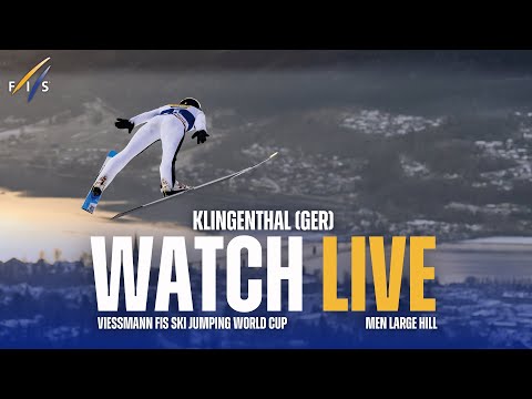LIVE | Klingenthal (GER) - M - Large Hill - Viessmann FIS Ski Jumping World Cup