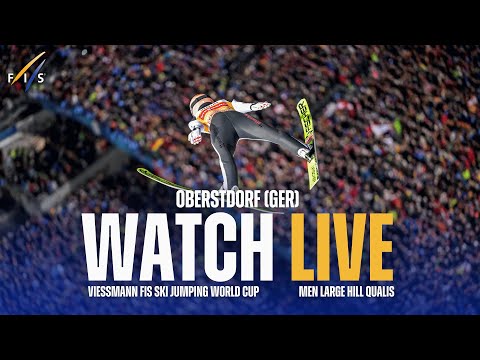 LIVE | Oberstdorf (GER) - M - Large Hill Qualis - Viessmann FIS Ski Jumping World Cup