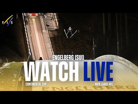 LIVE | Engelberg (SUI) - M - Large Hill - FIS Ski Jumping Continental Cup