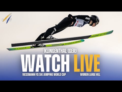 LIVE | Klingenthal (GER) - W - Large Hill - Viessmann FIS Ski Jumping World Cup