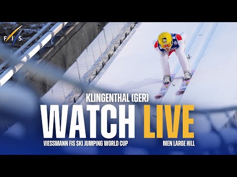 LIVE | Klingenthal (GER) - M - Large Hill - Viessmann FIS Ski Jumping World Cup
