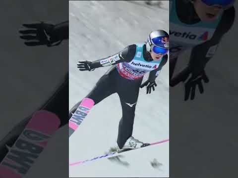 Ryoyu gets back on the top of the podium! #fisskijumping #worldcupengelberg