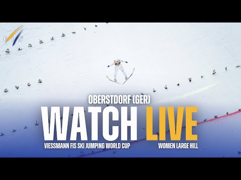 LIVE | Oberstdorf (GER) - W - Large Hill - Viessmann FIS Ski Jumping World Cup