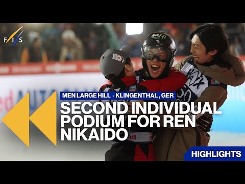 Nikaido and Kobayashi tight battle between second and third! | Highlights | FIS Ski Jumping